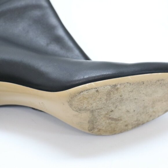 Gucci Interlocking G Logo Leather Boots Black US 8.5 / 39 EU - Picture 6 of 7